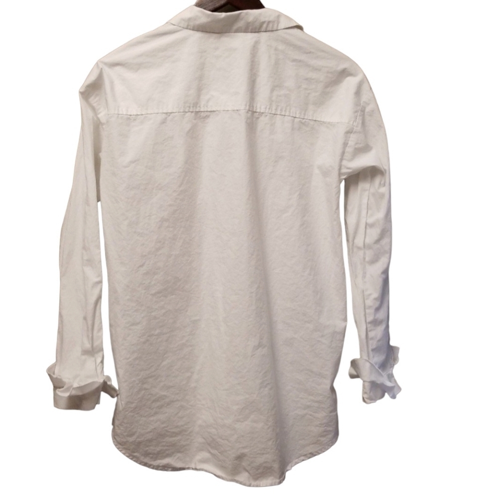 Mossimo Blouse Ruffle Sleeve Edge - Small - Picture 2 of 5